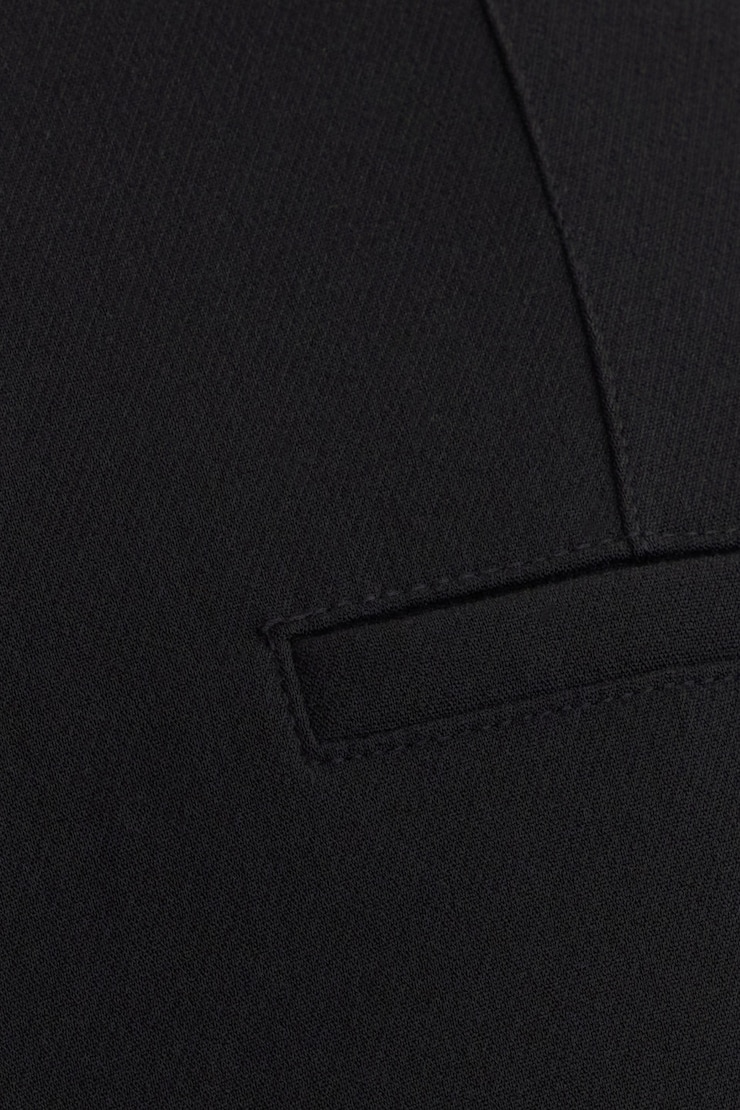 Full Length Slim Pants Jet Black  large