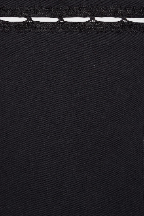 Strapless Lace Trim Mini Dress Black | Garage Strapless Lace Trim Mini Dress Black | Garage