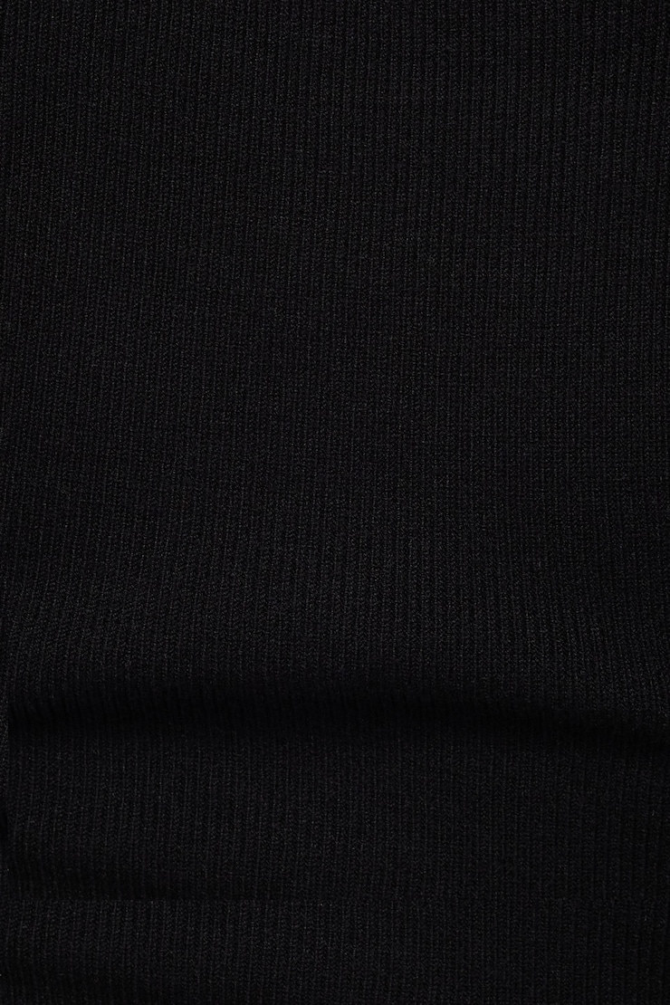 Twisted Cutout Sweater Jet Black large