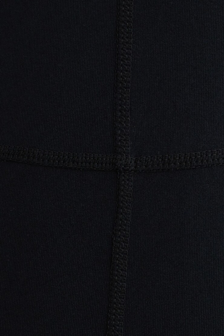 Ensemble une pièce de style Cami sportive Noir encre large