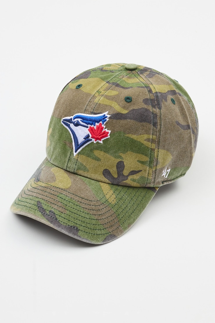 '47 Brand | Toronto Blue Jays Clean Up Cap, Camo/Mulitcolor, large