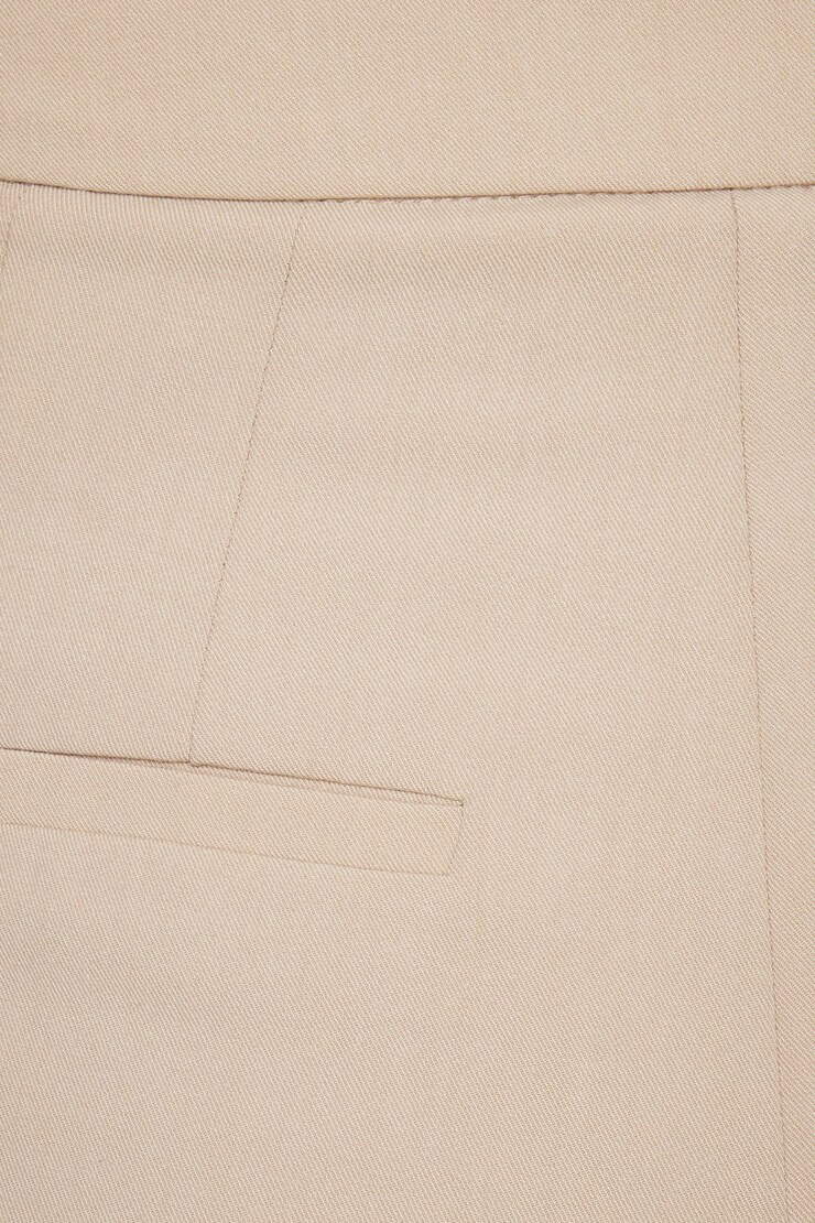 Yasmin Straight Leg Pant Pure Cashmere Brown large