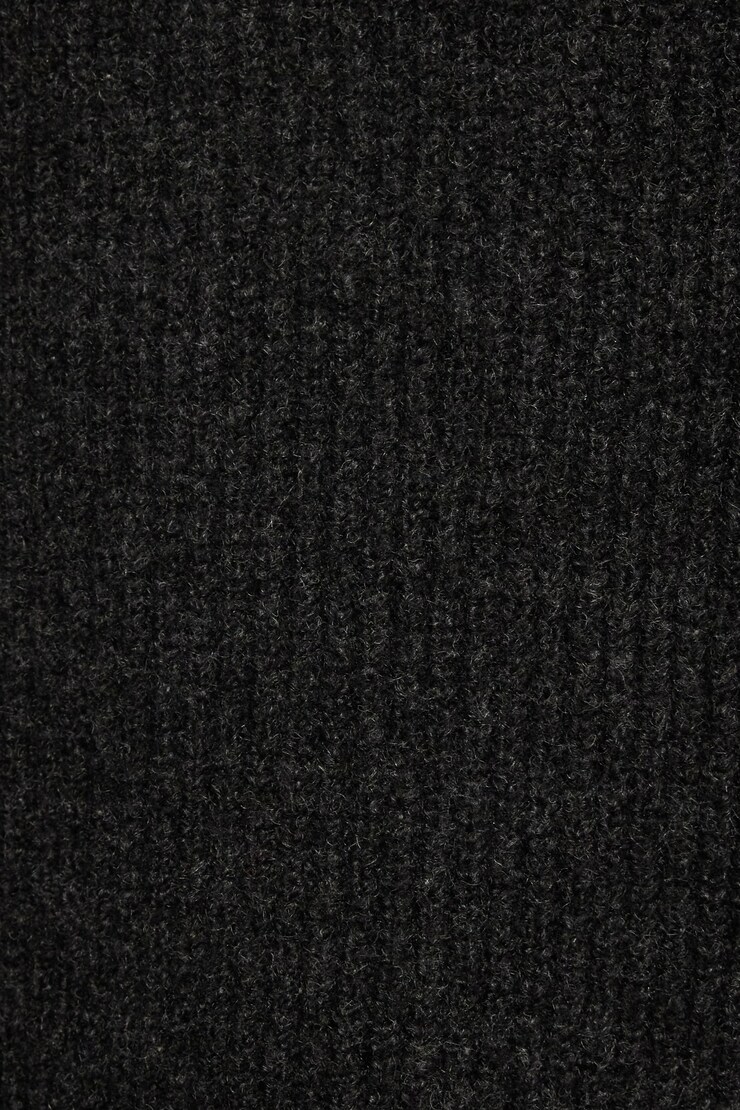 Heavenlyarn™ V-Neck Cardigan Lead Gray large