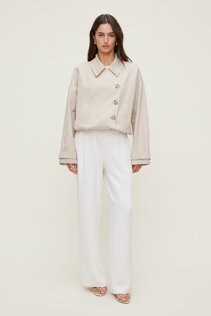 Alex fluid wide leg pants, $80 at Dynamite