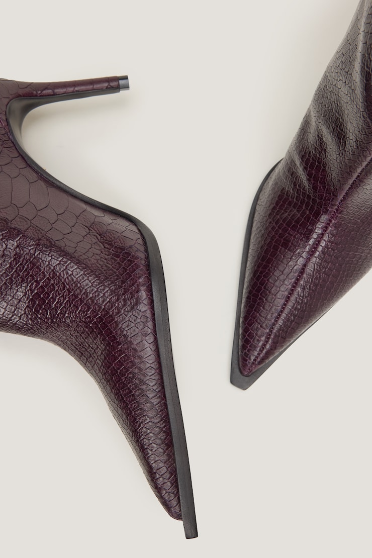 SCHUTZ | Mary Knee High Boots Dark Plum large