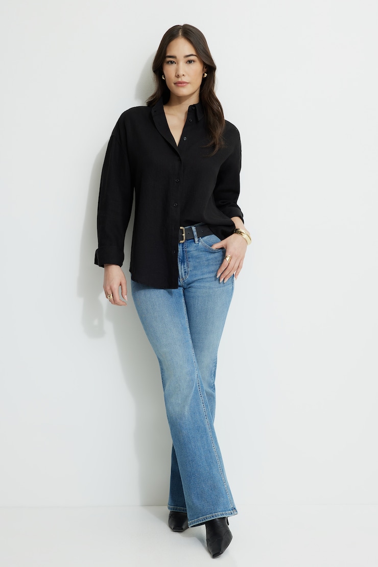 Ruby High Rise Bootcut Jeans Medium Indigo / Ouray Blue large