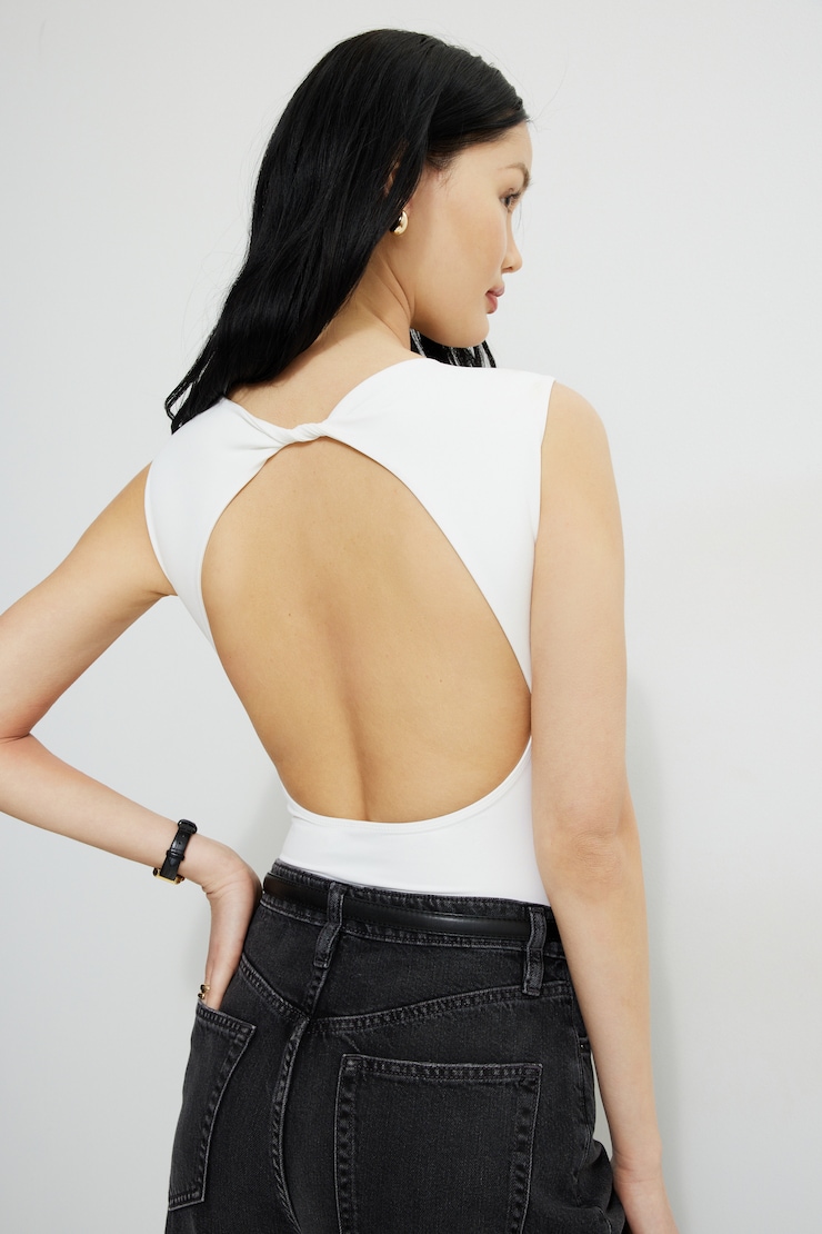 Dina Softform Open Back Bodysuit