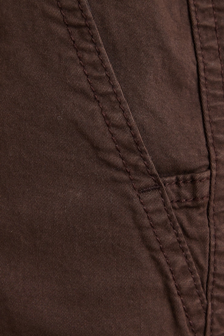 Brianna Bubble Pant , Dark Toffee Brown, large
