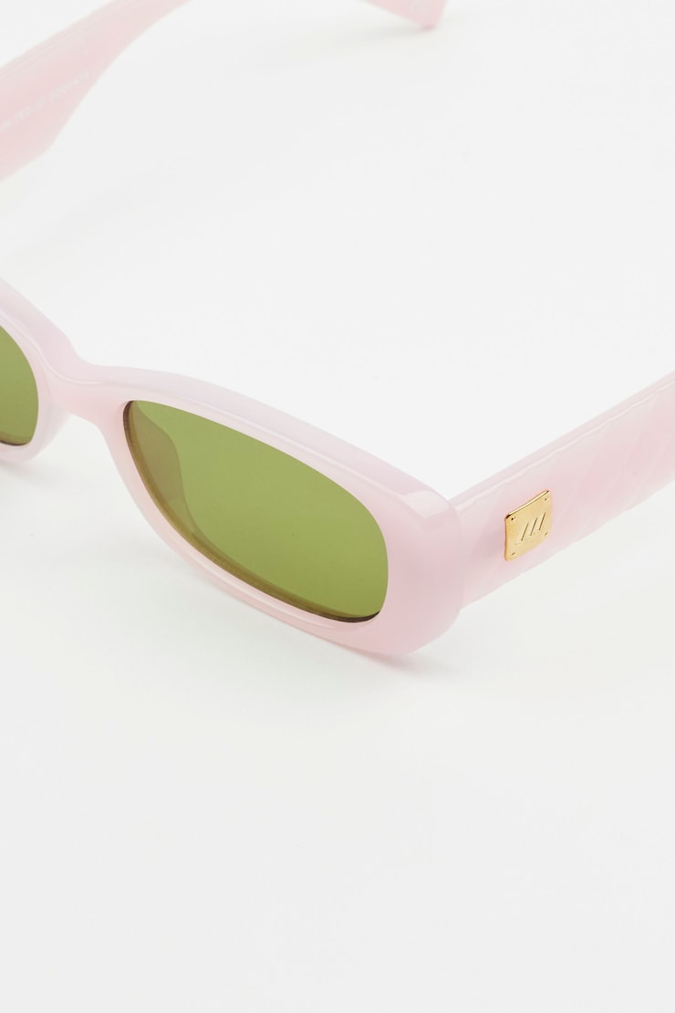 LE SPECS | Unreal Quilted Sunglasses Baby Doll Pink large