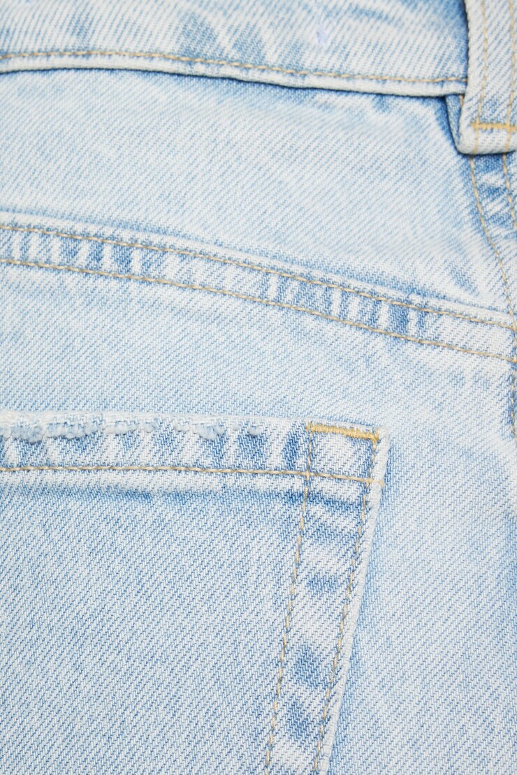 Claudia Ultra High Waist Mom Jeans Salton Sea - Light Indigo large