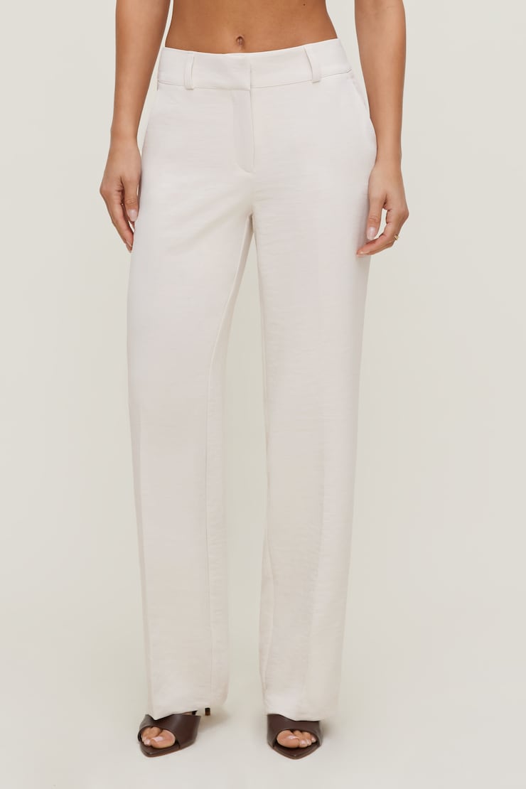 Camelia Airflow Clean Straight Leg Pants Polished Pearl Beige large