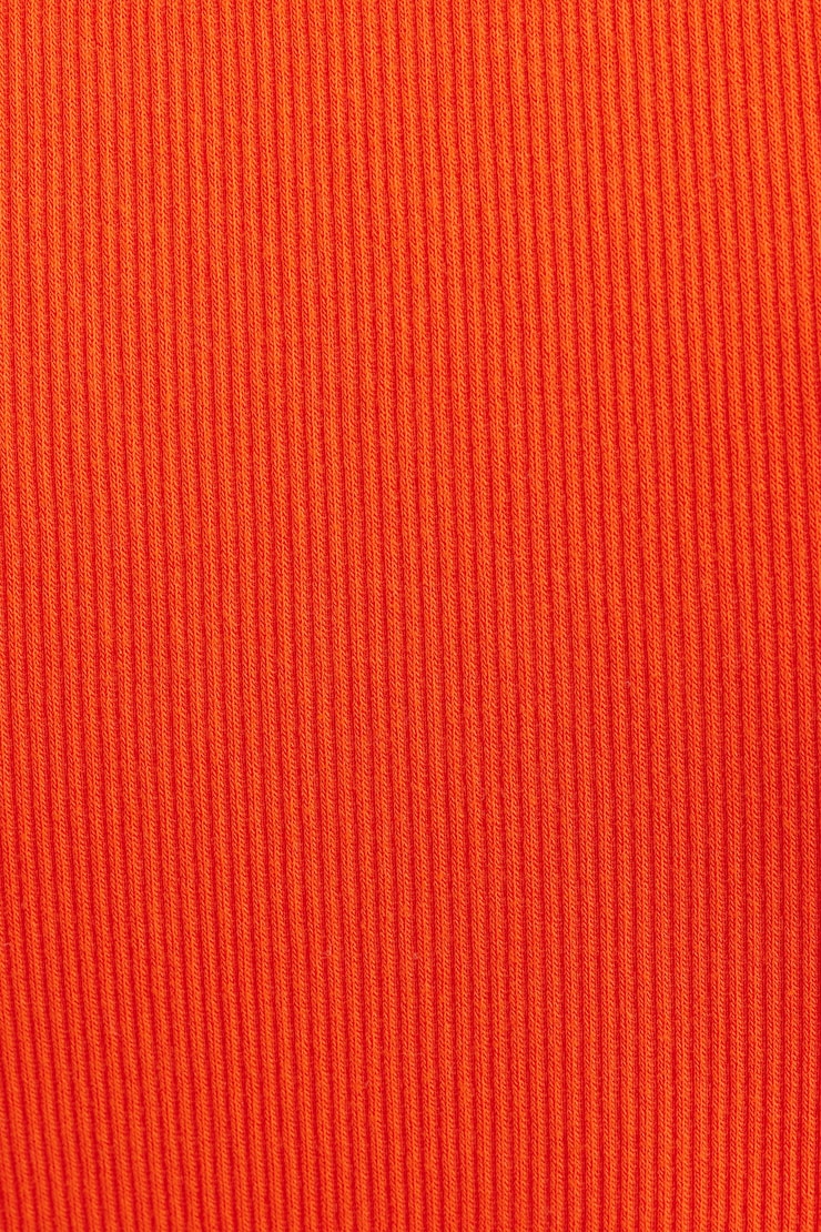 Justaucorps sans coutures à dos nageur Danika Orange intense  large