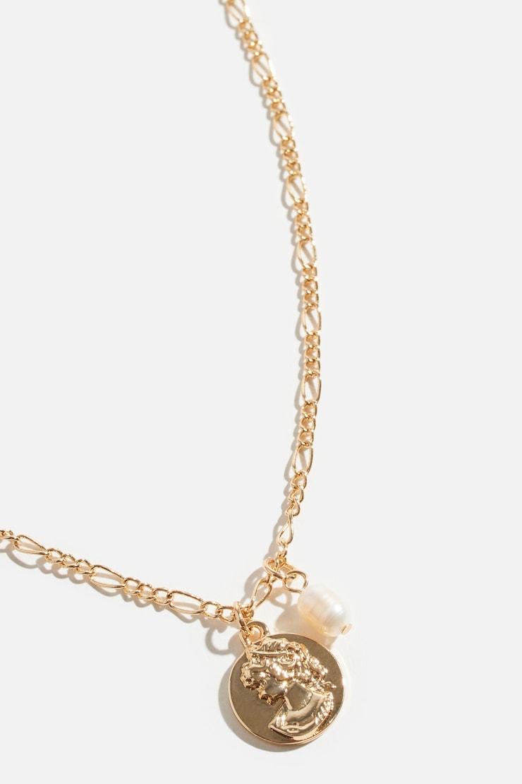 4-Pack Rosary & Medallion Necklaces Off White/Gold large