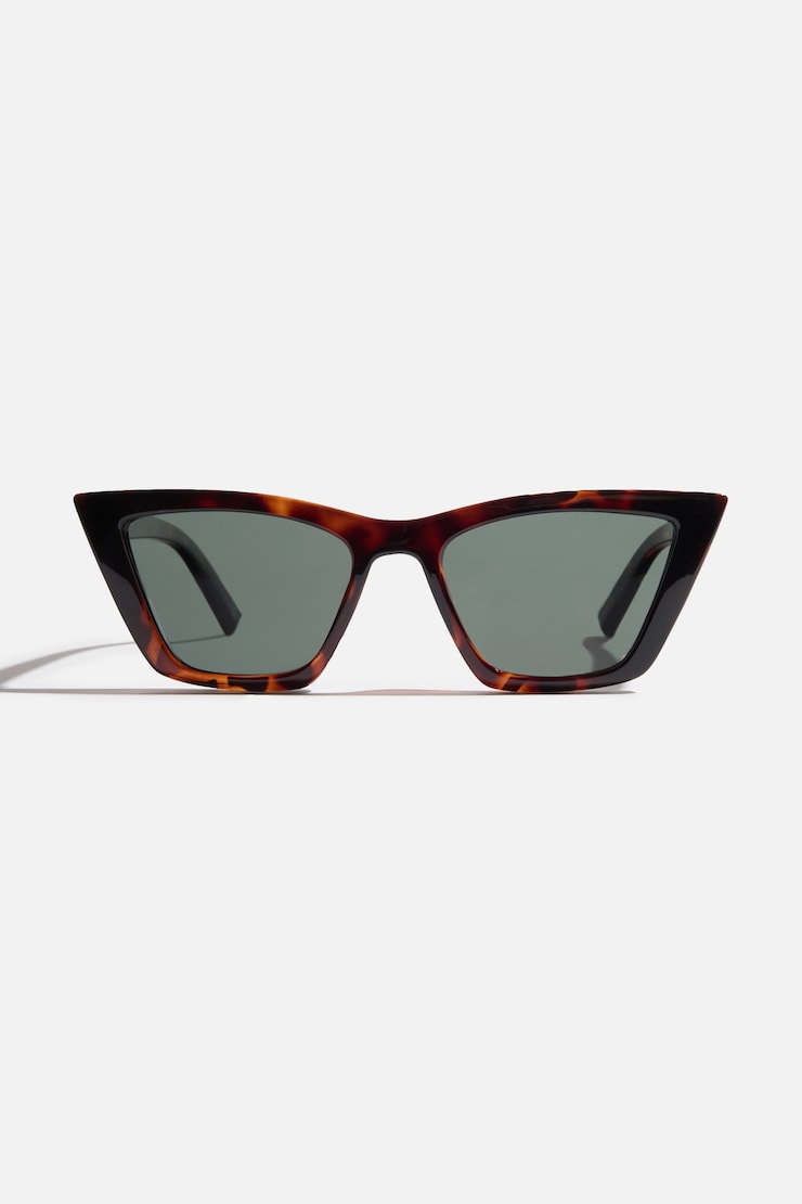 LE SPECS | Velodrome Cat Eye Sunglasses Dark Tortoise large