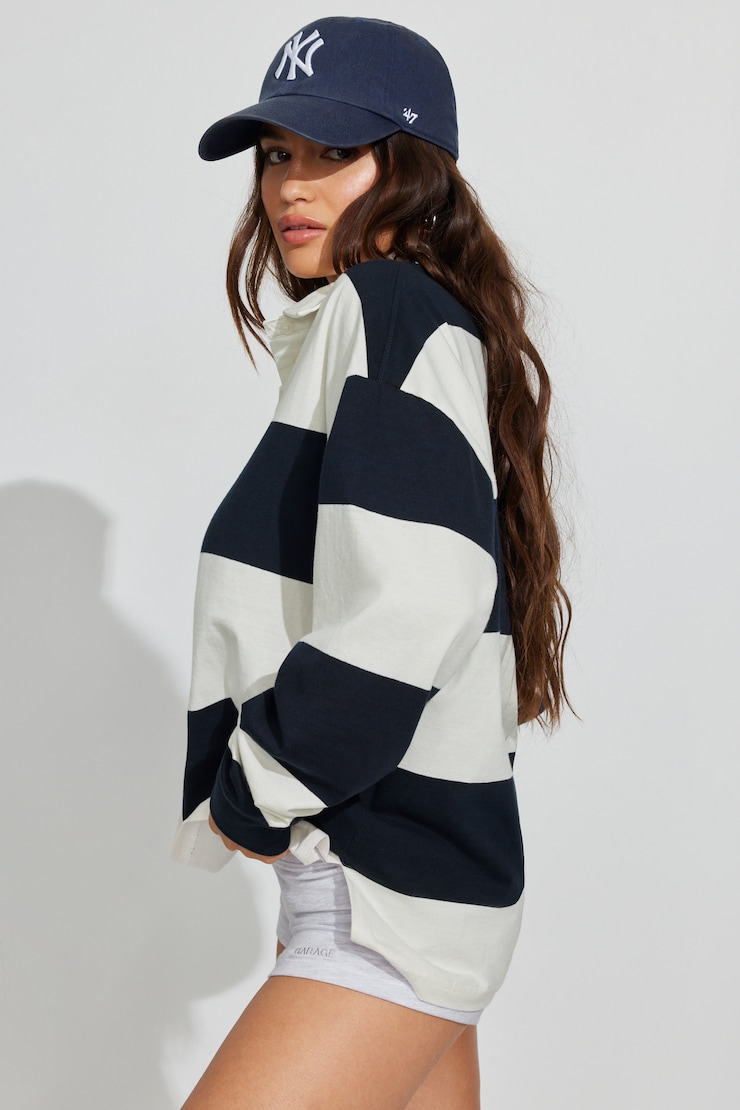 Relaxed Longsleeve Rugby Shirt