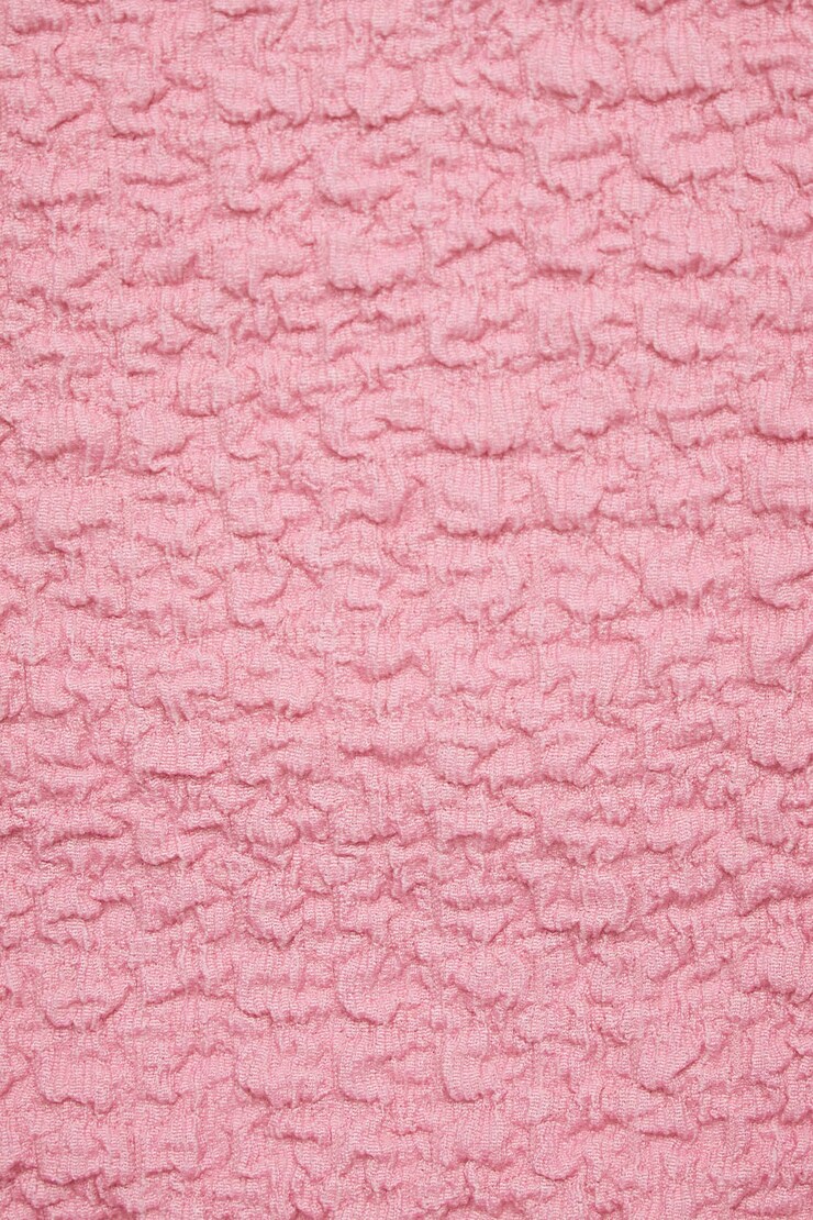 Off Shoulder Popcorn Textured Top Cashmere Rose Pink large