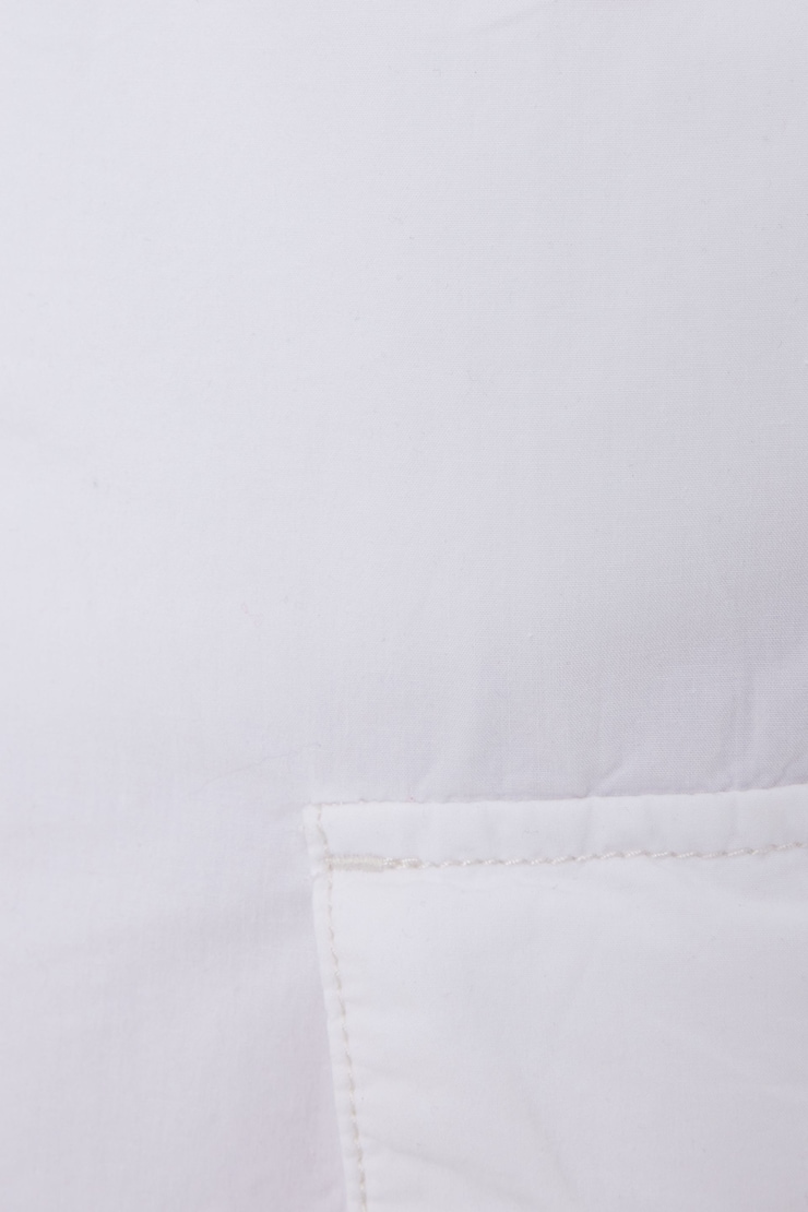 Poplin Parachute Skirt, Bright White, large
