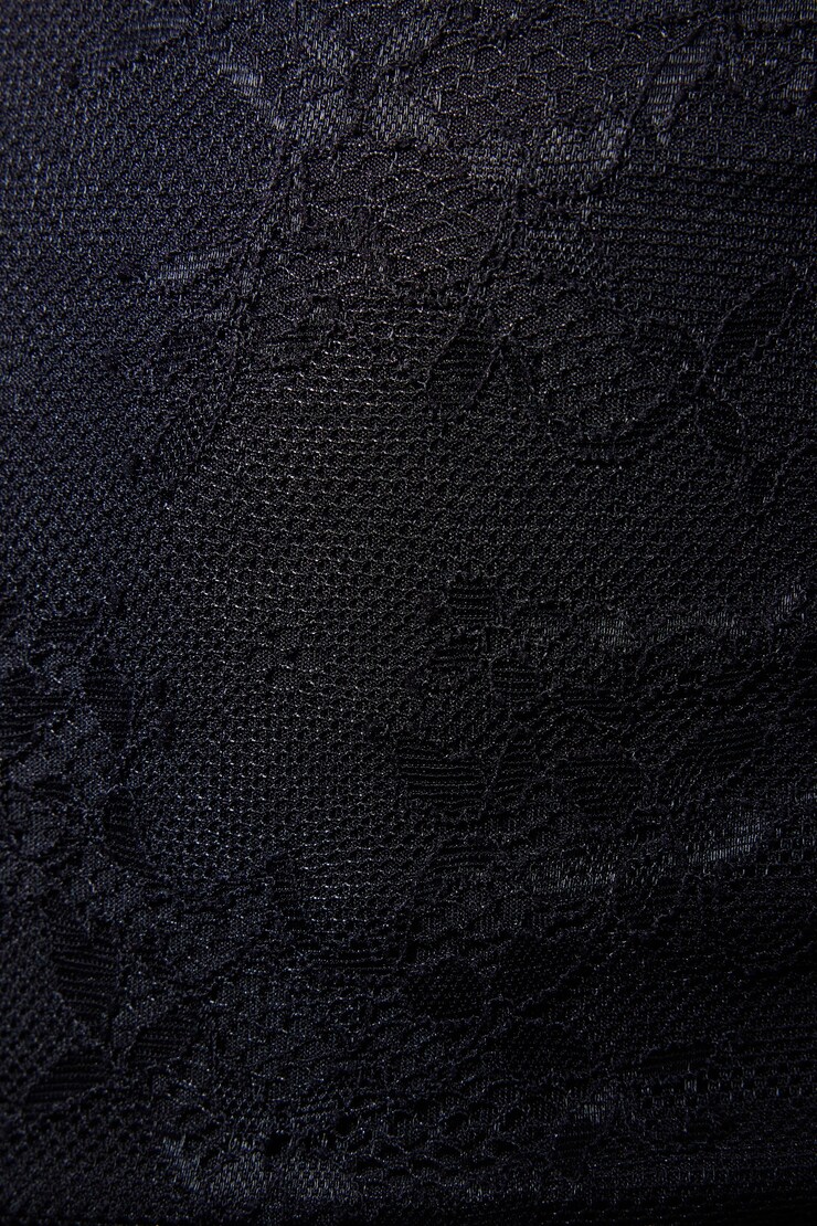 Alessandra Lace Bodycon Dress, Jet Black, large