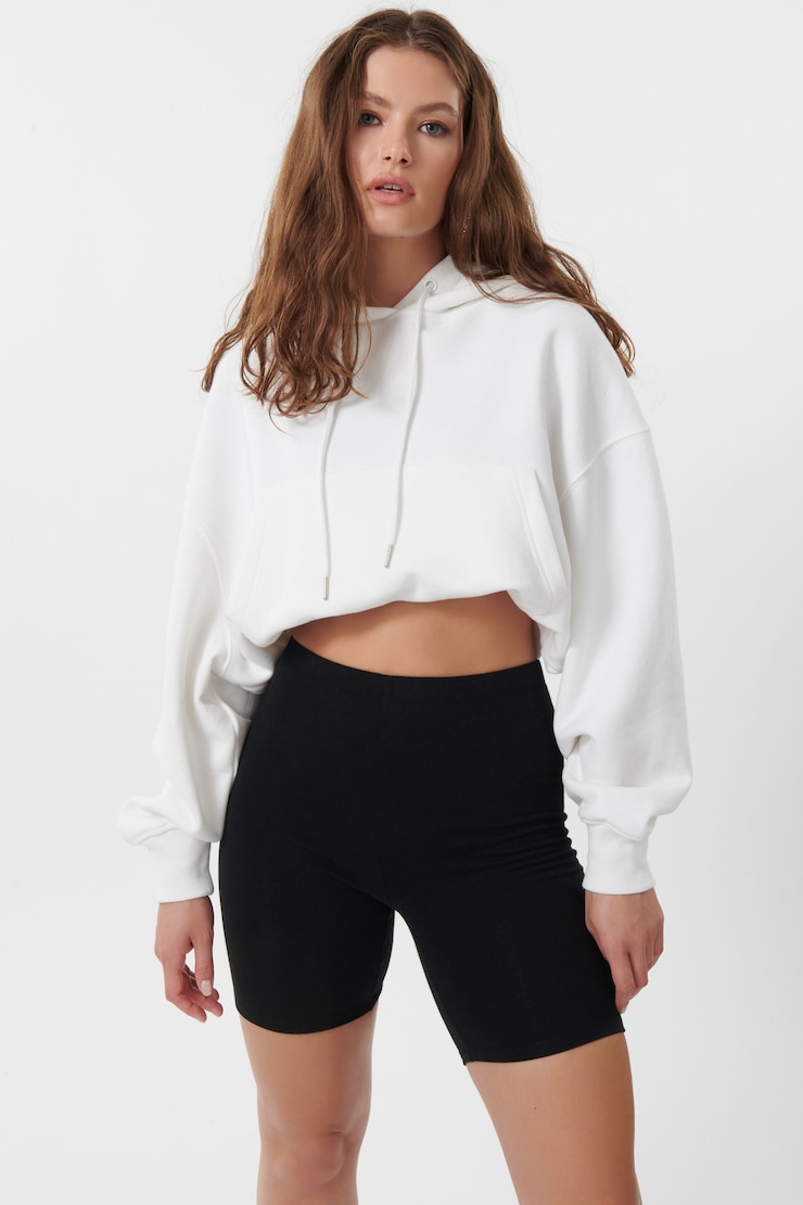 Meg Crop Hoodie
