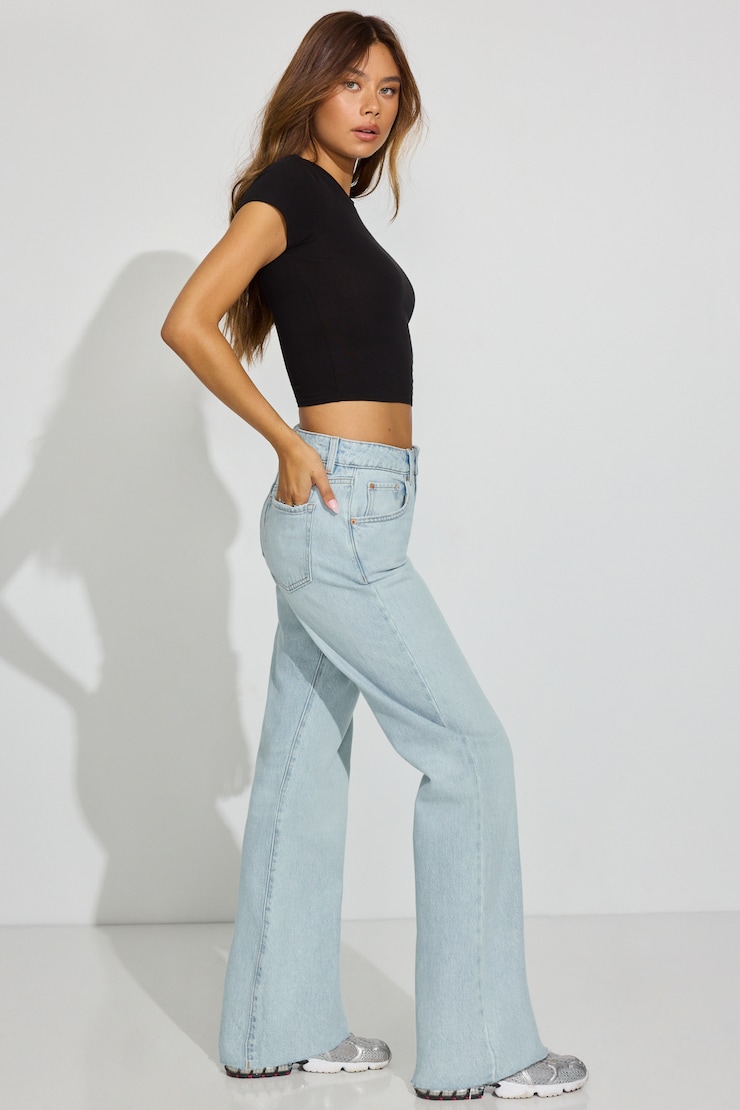 '90s Straight Jeans, Lena Blue, large