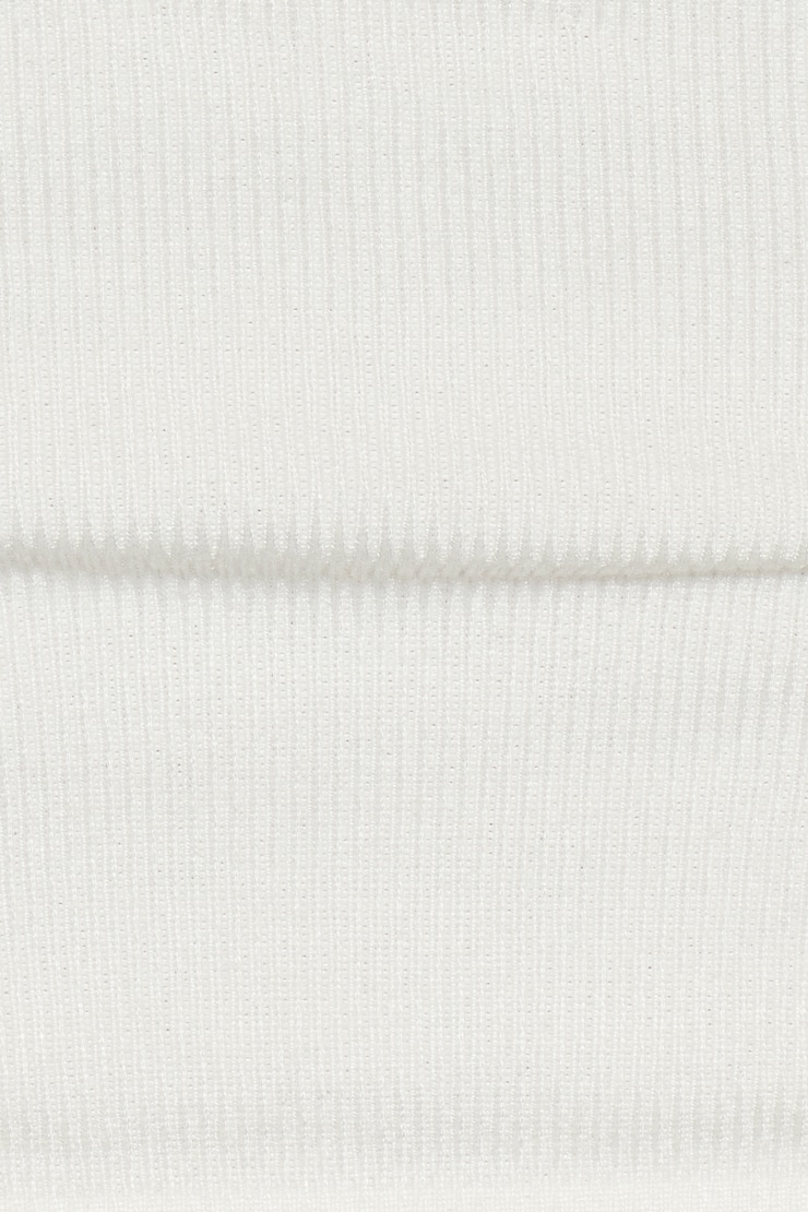 Combo Stitch Halter Top, Snow White, large