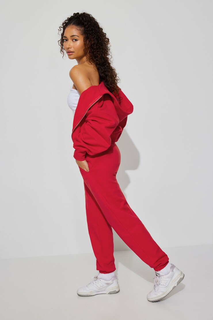 90s Jogger, Goji Berry Red, large
