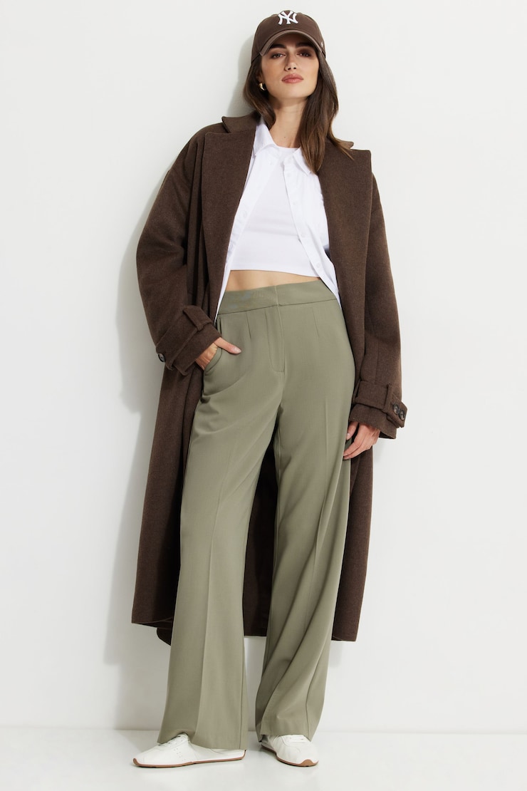 Yasmin Straight Leg Pants Deep Lichen Green large
