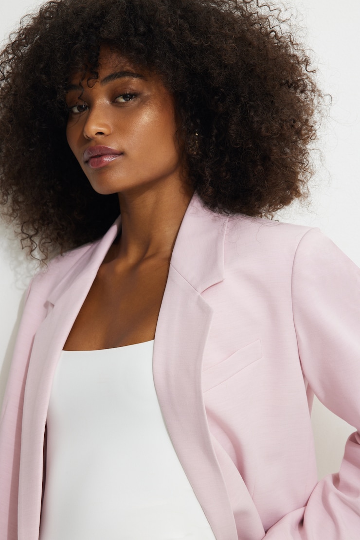 Veston ample Noa Rose lilas pâle large