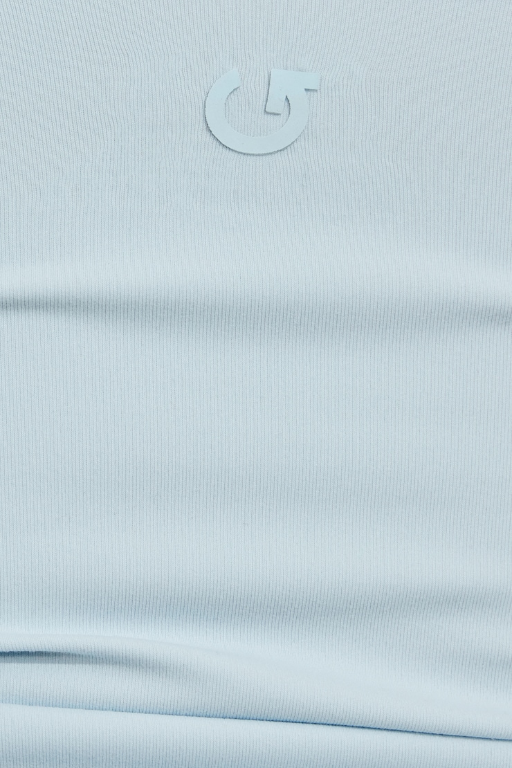 Active Plunge Bodysuit, Soft Blue, large