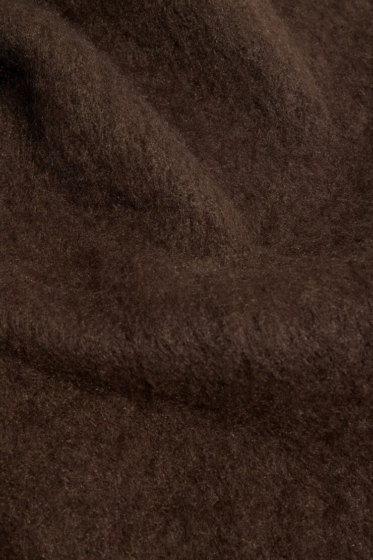 Foulard super surdimensionné Brun café large