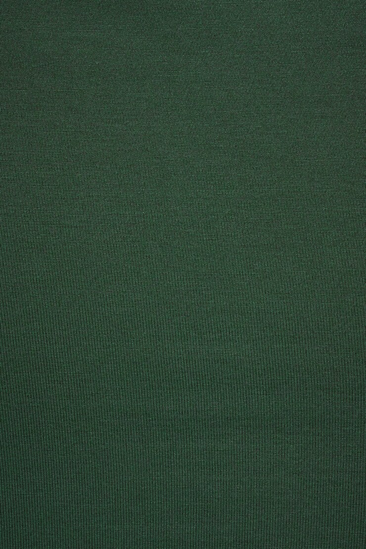 Hana Off Shoulder Shirred T Shirt Garden Kale Green large