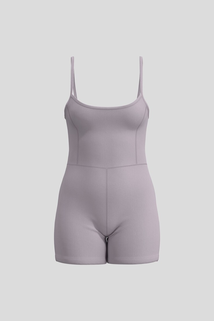 Maia Active Romper, Smoked Out Grey, large