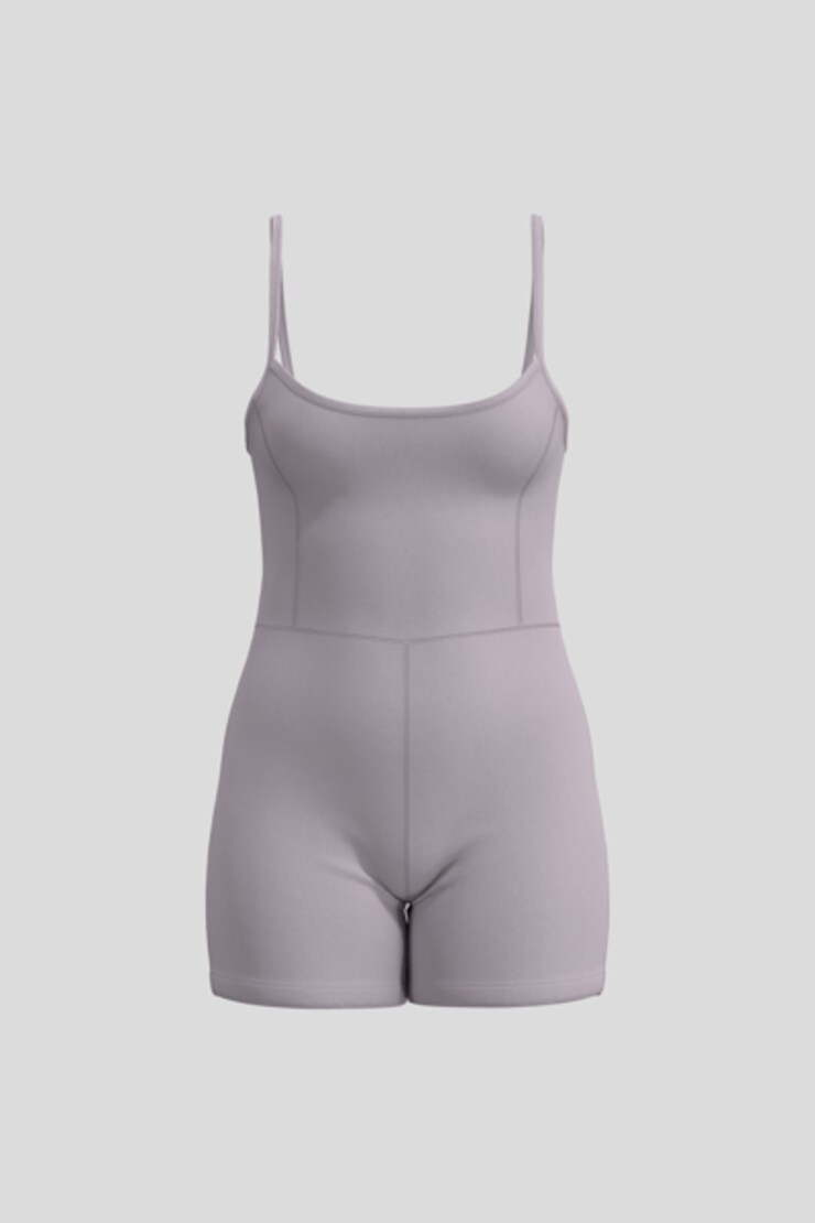 Maia Active Romper, Smoked Out Grey, large