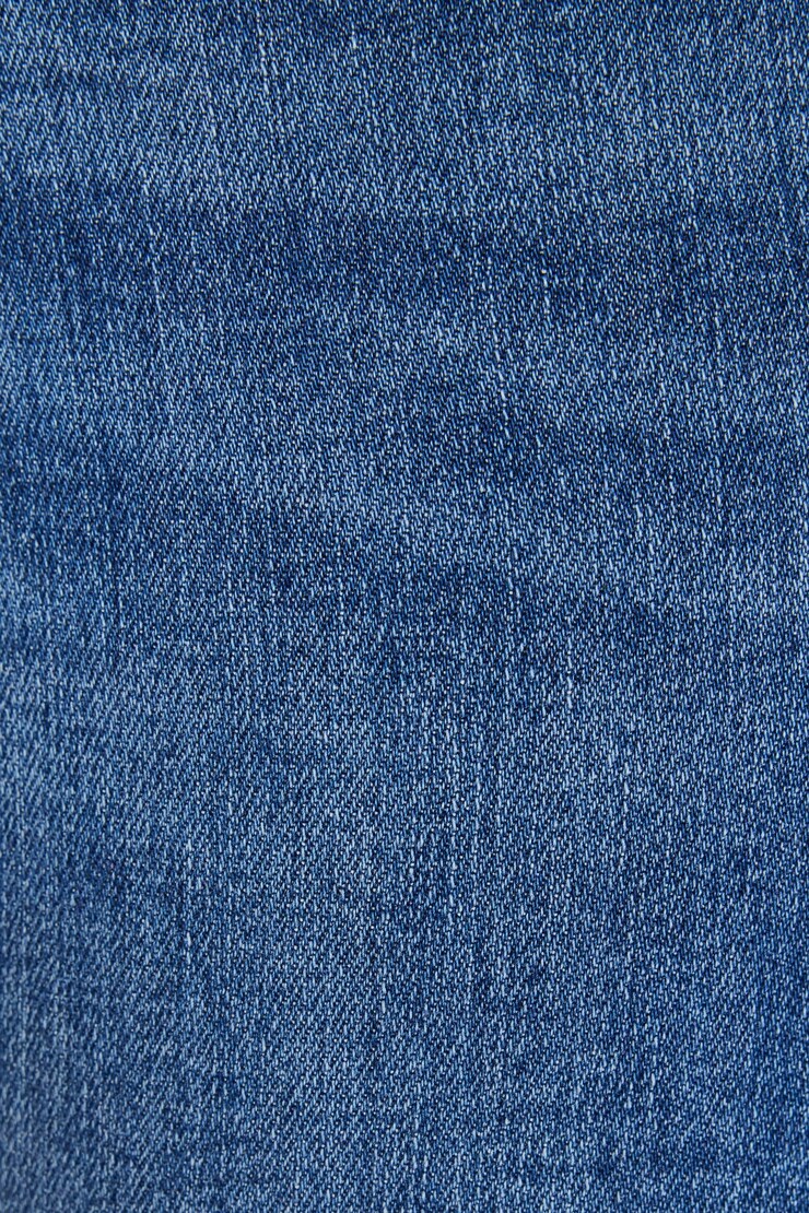 Jean skinny à taille haute, Bleu indigo pâle, large