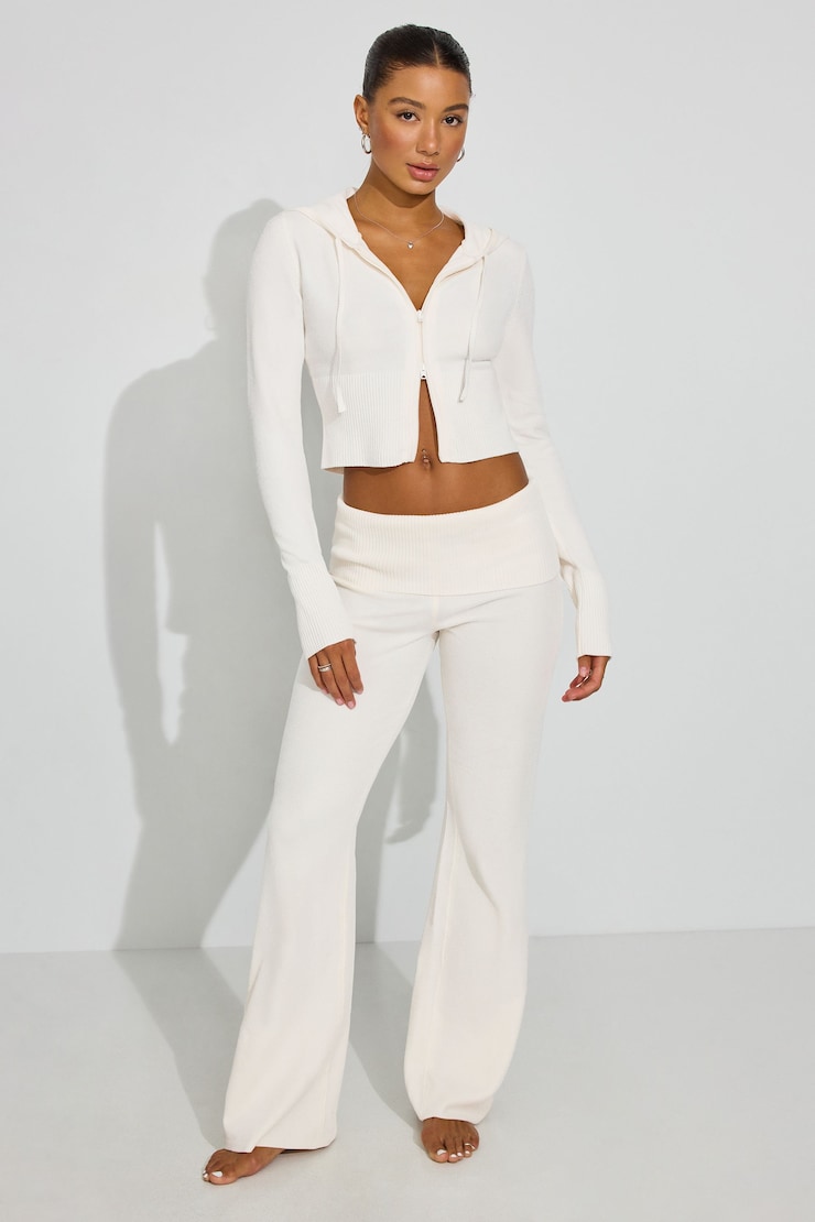 Chenille Pants, Tofu Off-White, large