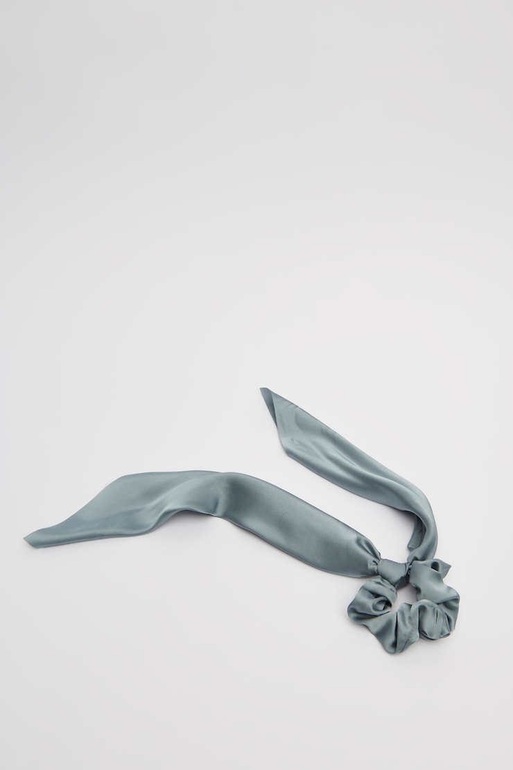 Scrunchie Scarf Stormy Sea large