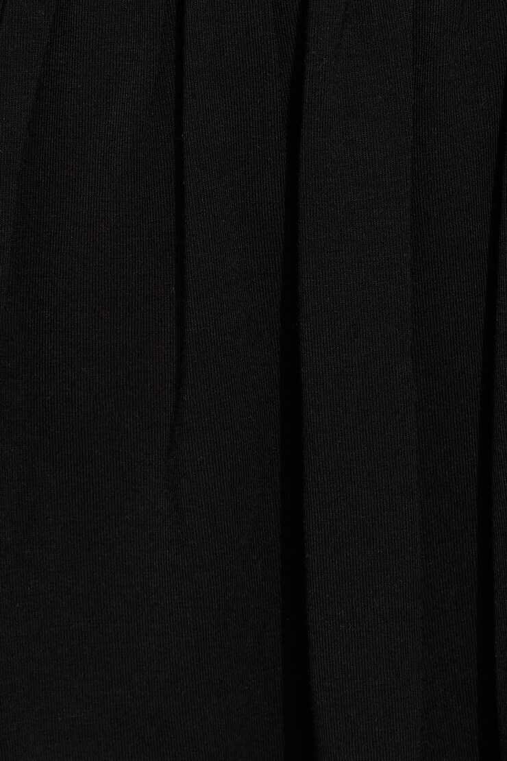 Livy Flowy Knit Skort, Jet Black, large