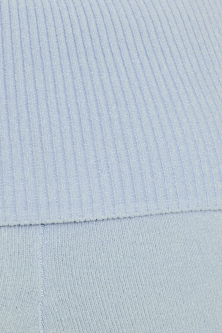 Chenille Shorts, Heather Blue, large