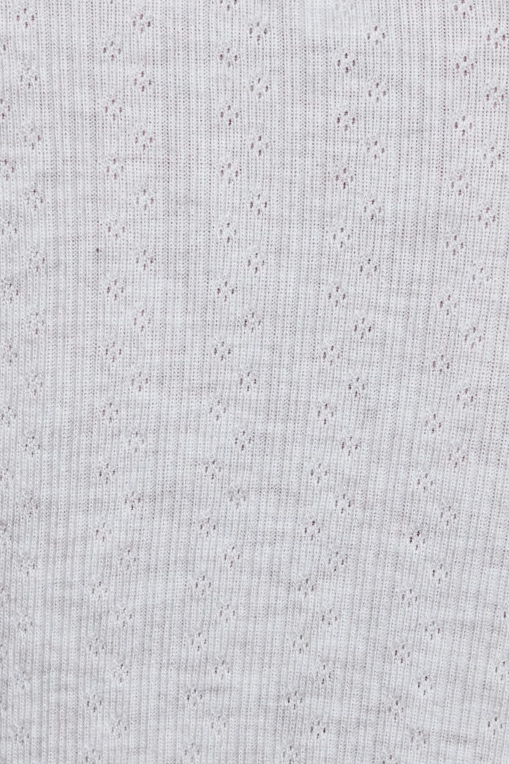 Pointelle Ruched Tiny Shorts