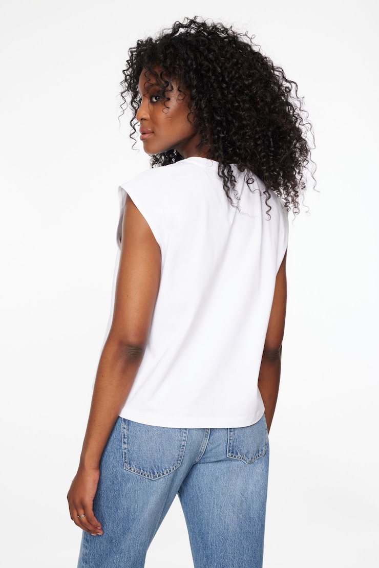 Muscle Tank Top  Bright White large