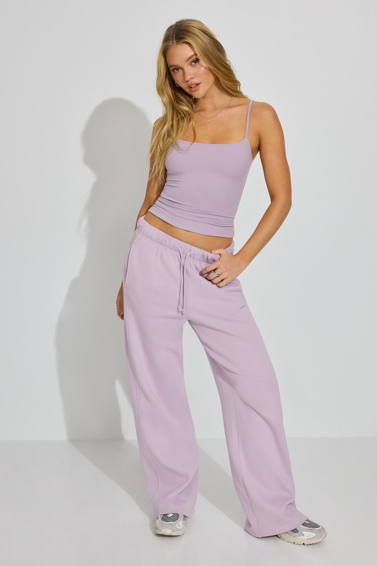 Sleek Scoop Cami Top, Cloudberry Purple, large