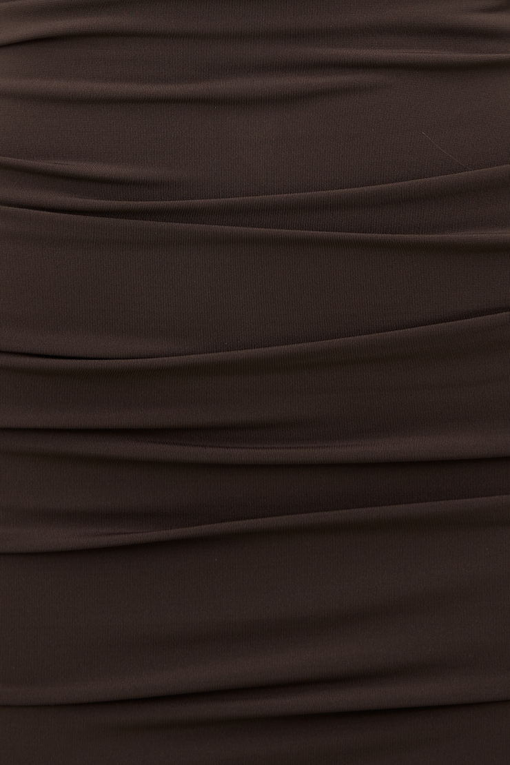 Robe maxi bimatière Sculpt style sirène