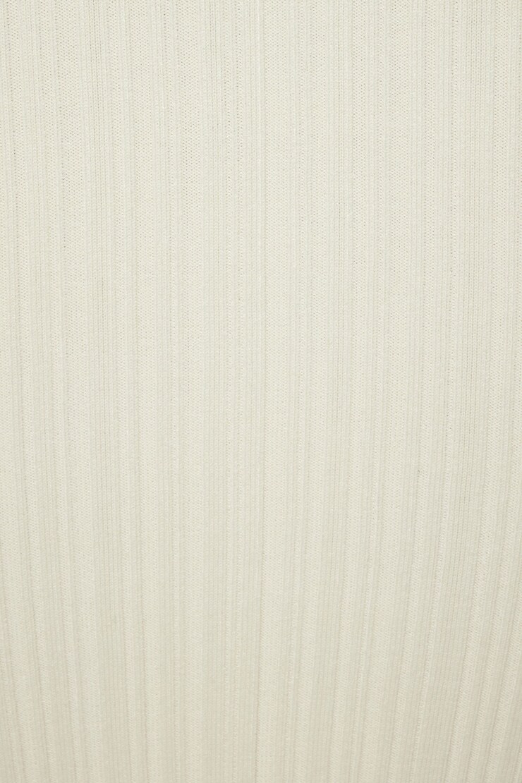 Ribbed Racerback Midi Dress Snow White large