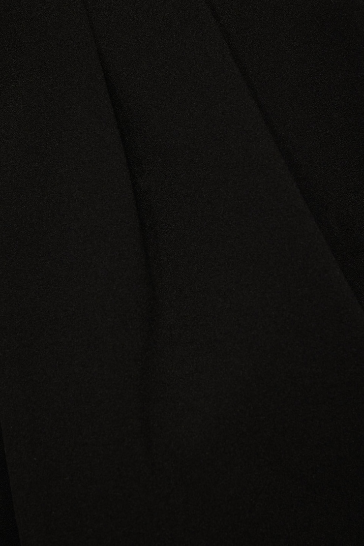 Draped Crepe Tube Top