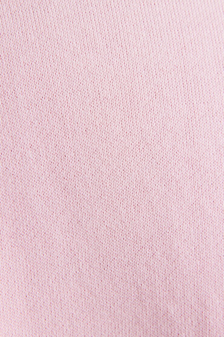 SoftTerry Off Shoulder Sweatshirt, Chalk Pink, large