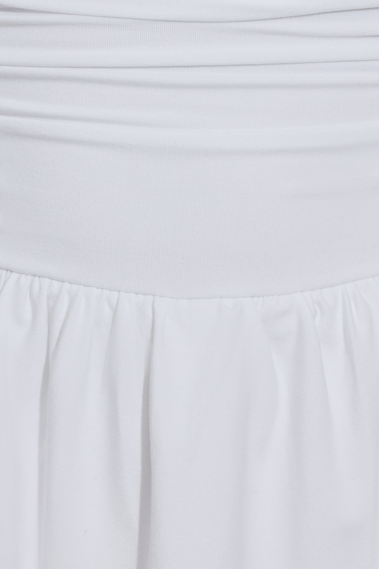 Robe-combicourt tube à ourlet féminin