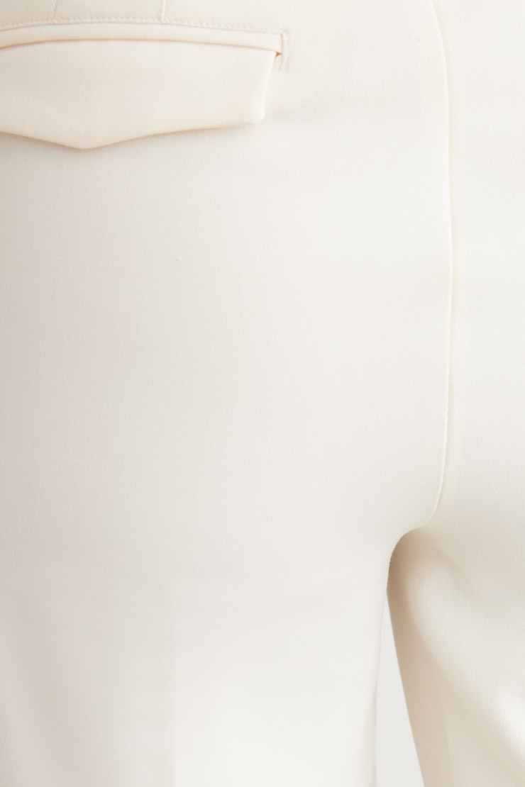 Kendall Side Zip Slim Pants  Sea Salt Beige large