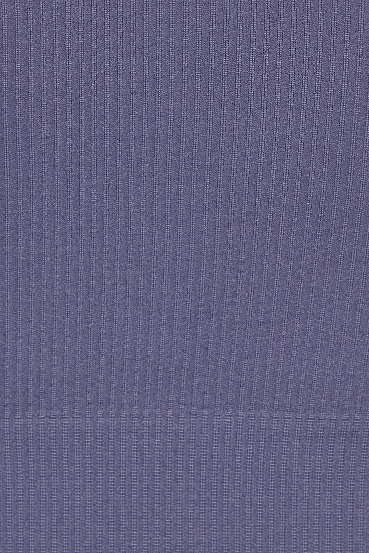 Sonia Seamless Long Sleeve Top , Dyed Indigo, large
