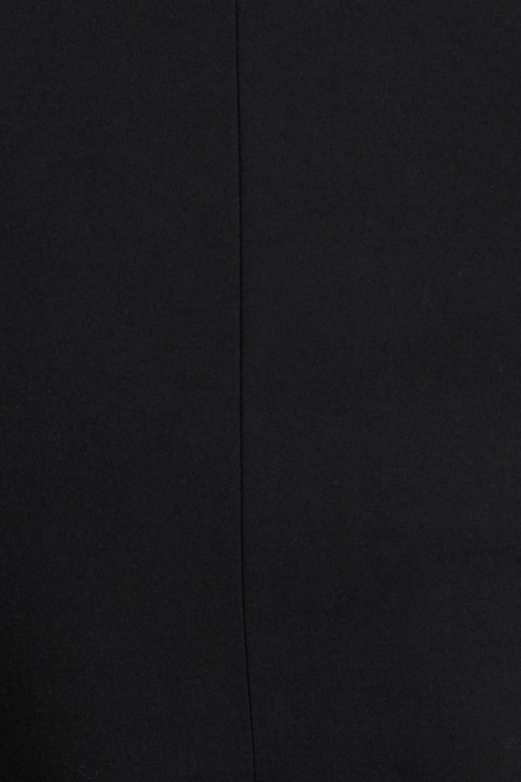 Emery Round Neck Flyaway Vest Jet Black large