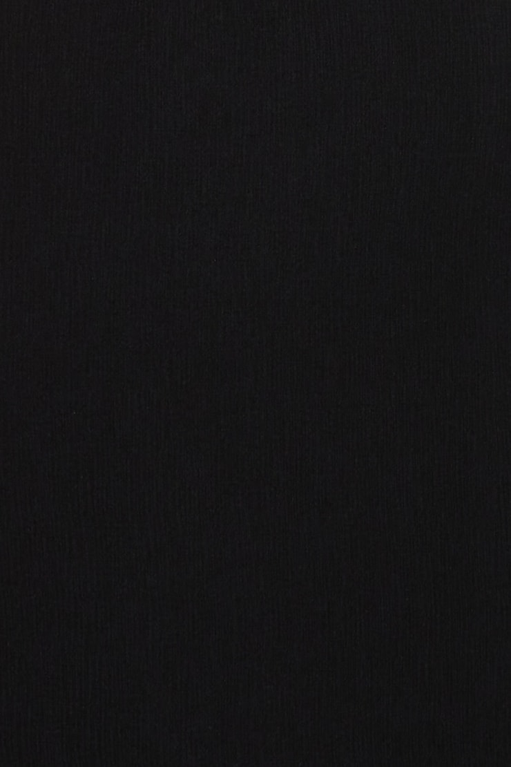 Deep V-Neck Maxi Dress Jet Black large
